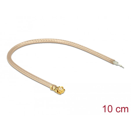 Delock Antennenkabel I-PEX Inc., MHF® I Stecker zu 1 x offenem verzinnten Kabelende RG-178 10 cm
