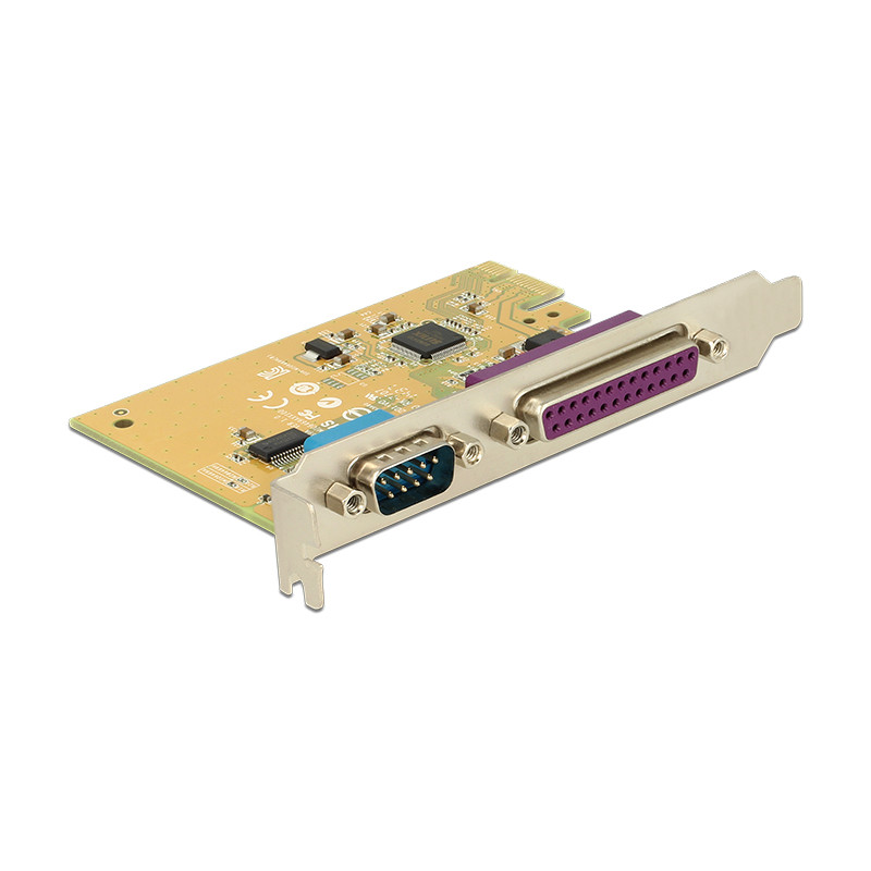 Delock PCI Express x1 Karte zu 1 x Seriell + 1 x Parallel