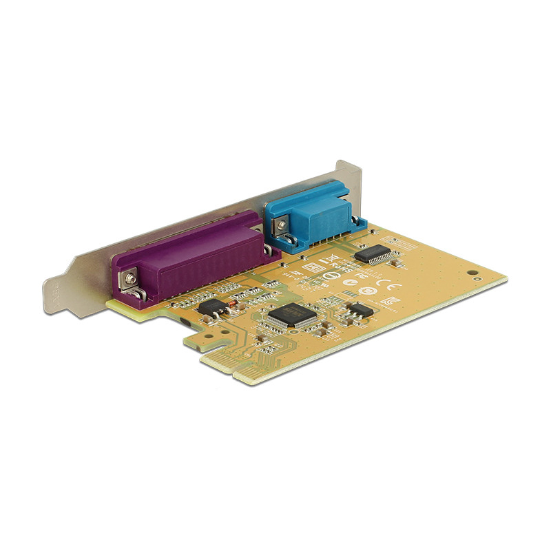 Delock PCI Express x1 Karte zu 1 x Seriell + 1 x Parallel