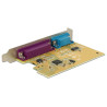 Delock PCI Express x1 Karte zu 1 x Seriell + 1 x Parallel