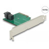 Delock PCI Express x4 Karte - 1 x intern SFF-8643 NVMe