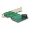 Delock PCI Express x4 Karte - 1 x intern SFF-8643 NVMe