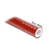 Delock Feuerfester Schutzschlauch silikonbeschichtet 3 m x 10 mm rot