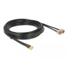 Delock Antennenkabel N Stecker - SMA Stecker Twinkabel RG-58 C/U 10 m