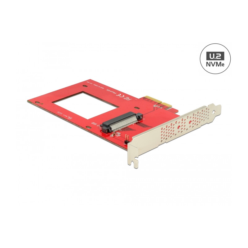 Delock PCI Express x4 Karte - 1 x intern U.2 NVMe SFF-8639