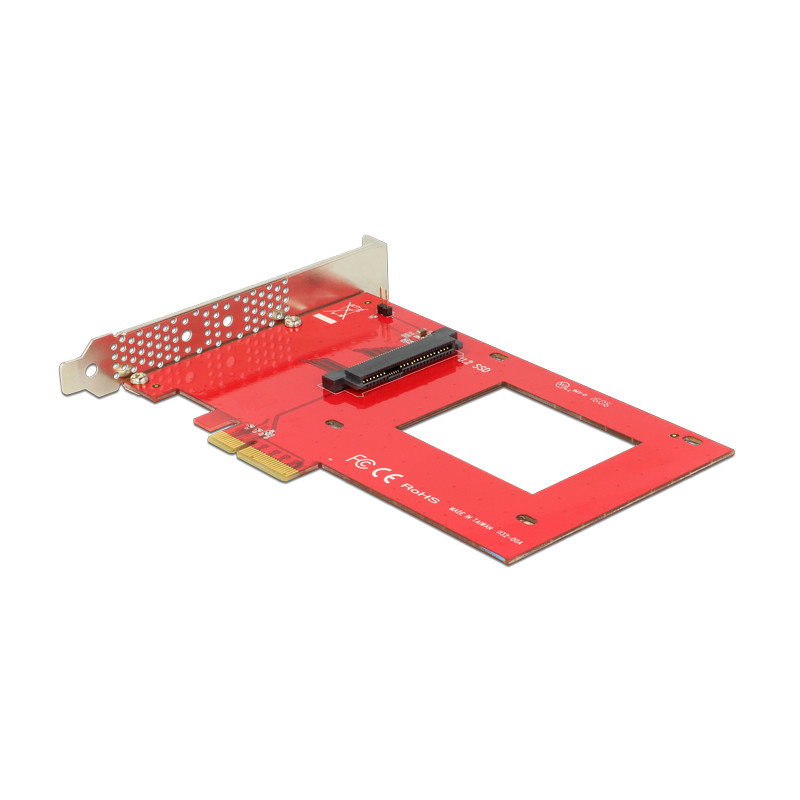 Delock PCI Express x4 Karte - 1 x intern U.2 NVMe SFF-8639