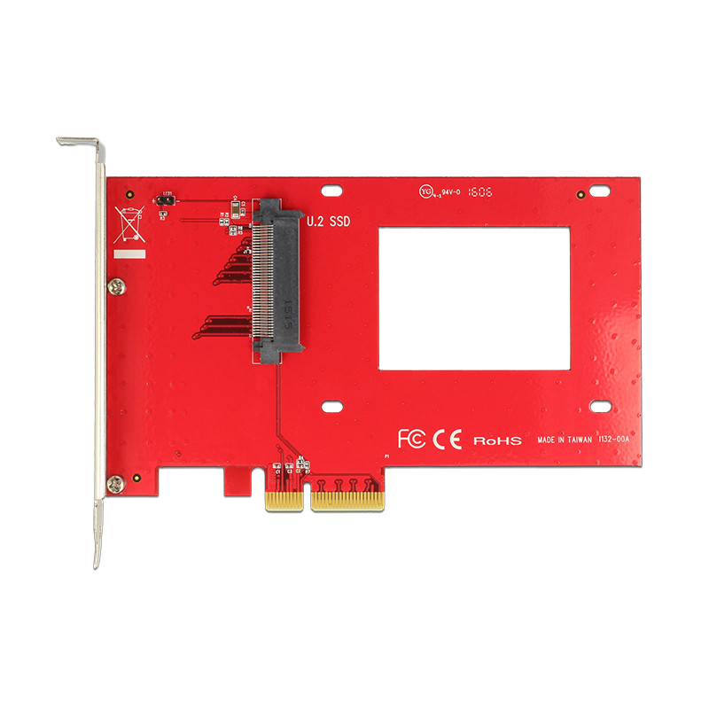 Delock PCI Express x4 Karte - 1 x intern U.2 NVMe SFF-8639