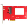 Delock PCI Express x4 Karte - 1 x intern U.2 NVMe SFF-8639