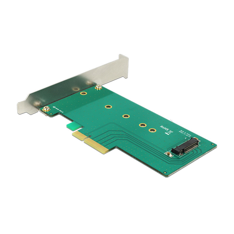 Delock PCI Express x4 Karte - 1 x intern NVMe M.2 Key M 110 mm - Low Profile Form Faktor