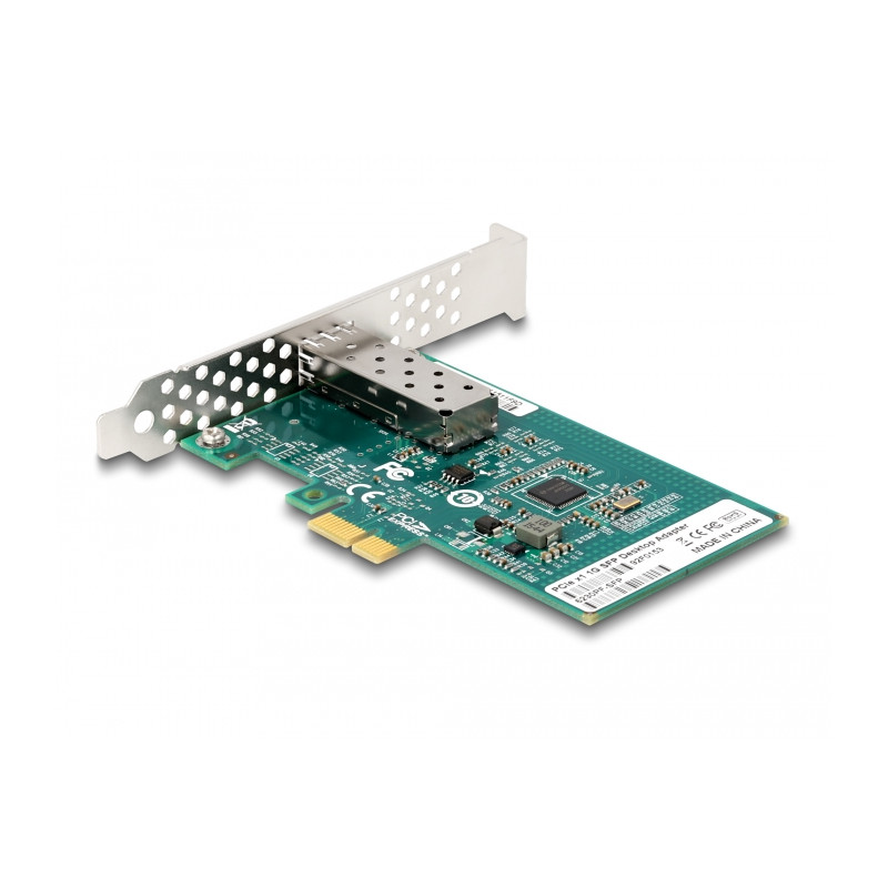 Delock PCI Express x1 Netzwerkkarte Gigabit LAN 1 x SFP i210