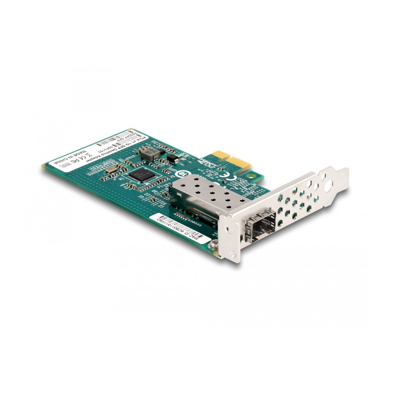 Delock PCI Express x1 Netzwerkkarte Gigabit LAN 1 x SFP i210
