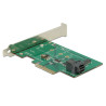 Delock PCI Express x4 Karte - 1 x intern NVMe M.2 PCIe / 1 x intern SFF-8643 NVMe – Low Profile Form Faktor