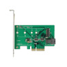 Delock PCI Express x4 Karte - 1 x intern NVMe M.2 PCIe / 1 x intern SFF-8643 NVMe – Low Profile Form Faktor