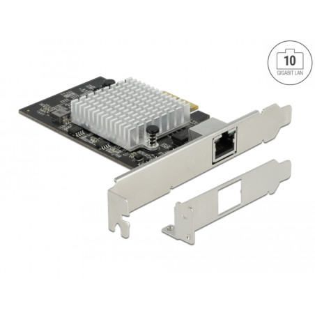 Delock PCI Express x2 Netzwerkkarte 10 Gigabit LAN 1 x RJ45 AQC113