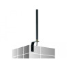 Delock LTE UMTS GSM Antenne SMA Stecker 3 dBi omnidirektional starr mit Anschlusskabel RG-58, 3 m Wandmontage outdoor schwarz