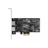 Delock PCI Express x2 Netzwerkkarte 2,5 Gigabit LAN 2 x RJ45 RTL8125