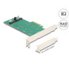 Delock PCI Express x4 Karte - 2 x intern M.2 Key B mit RAID - Low Profile Form Faktor