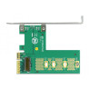 Delock PCI Express x4 Karte - 1 x intern NVMe M.2 Key M - Querformat