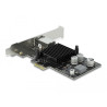 Delock PCI Express x1 Netzwerkkarte Gigabit LAN 1 x RJ45 mit PoE+ i210