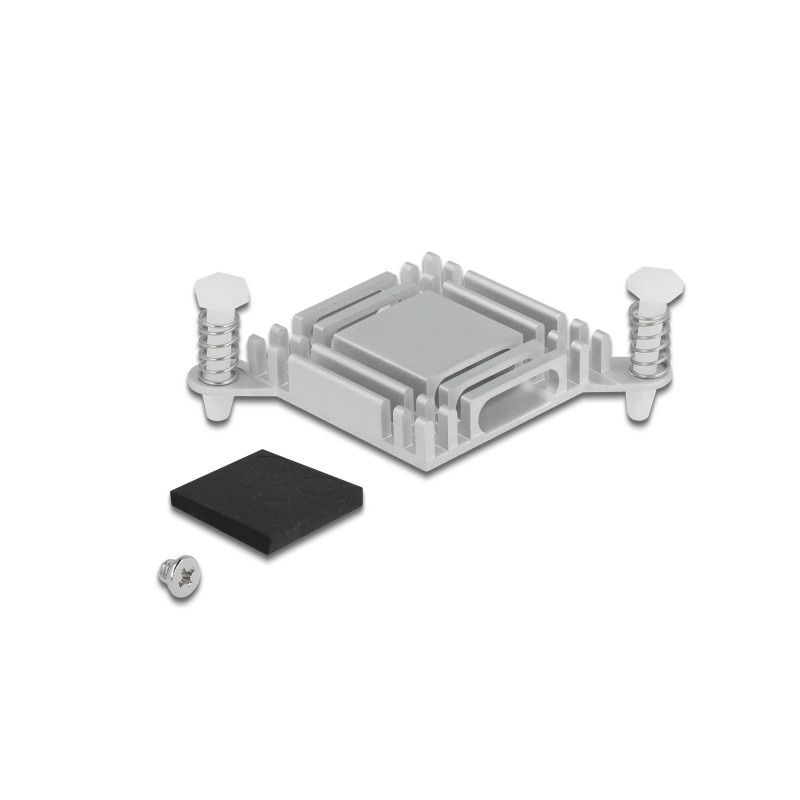 Delock PCI Express x4 Karte - 1 x intern NVMe M.2 Key M 110 mm mit Kühlkörper - Low Profile Formfaktor