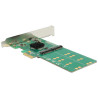 Delock PCI Express x2 Karte - 4 x intern M.2 Key B - Low Profile Formfaktor