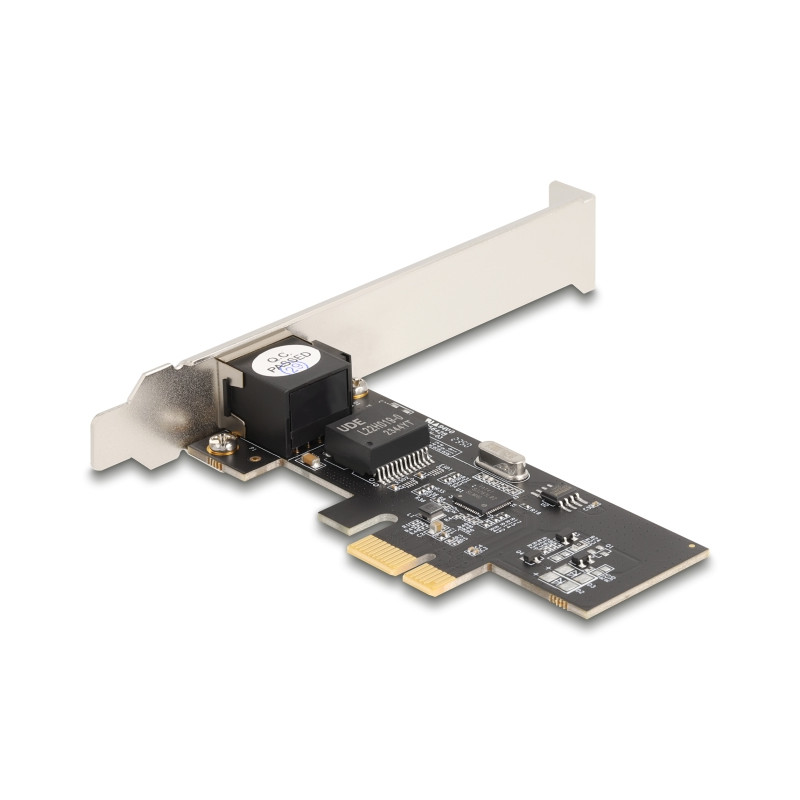 Delock PCI Express x1 Netzwerkkarte 2,5 Gigabit LAN 1 x RJ45 i225