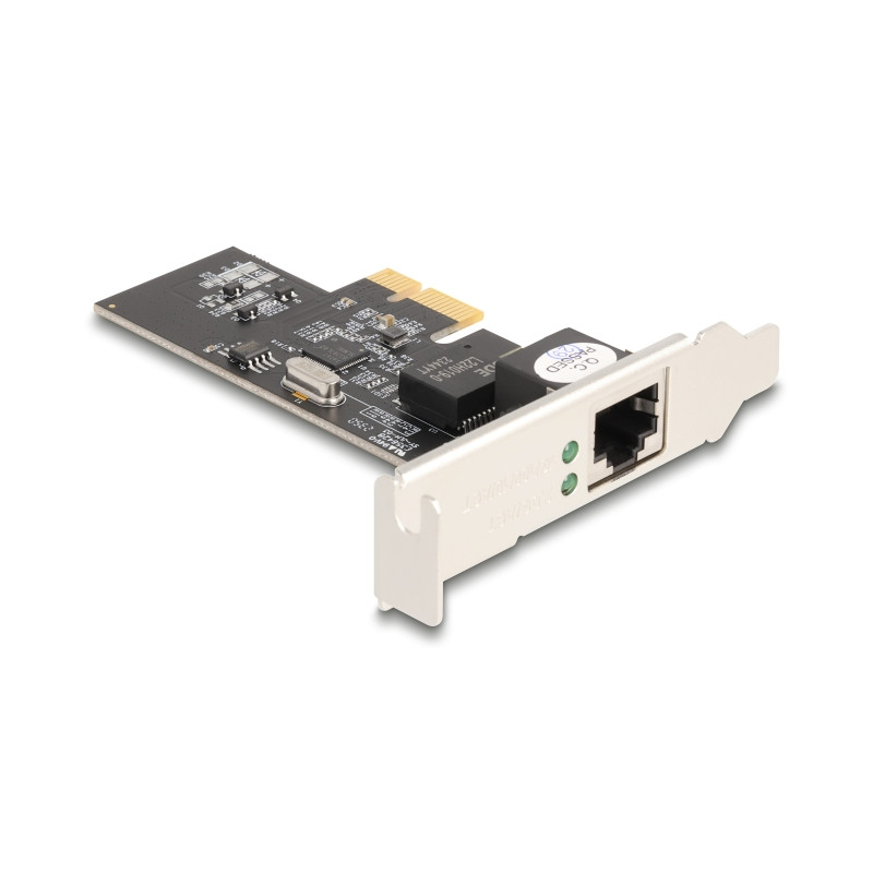 Delock PCI Express x1 Netzwerkkarte 2,5 Gigabit LAN 1 x RJ45 i225