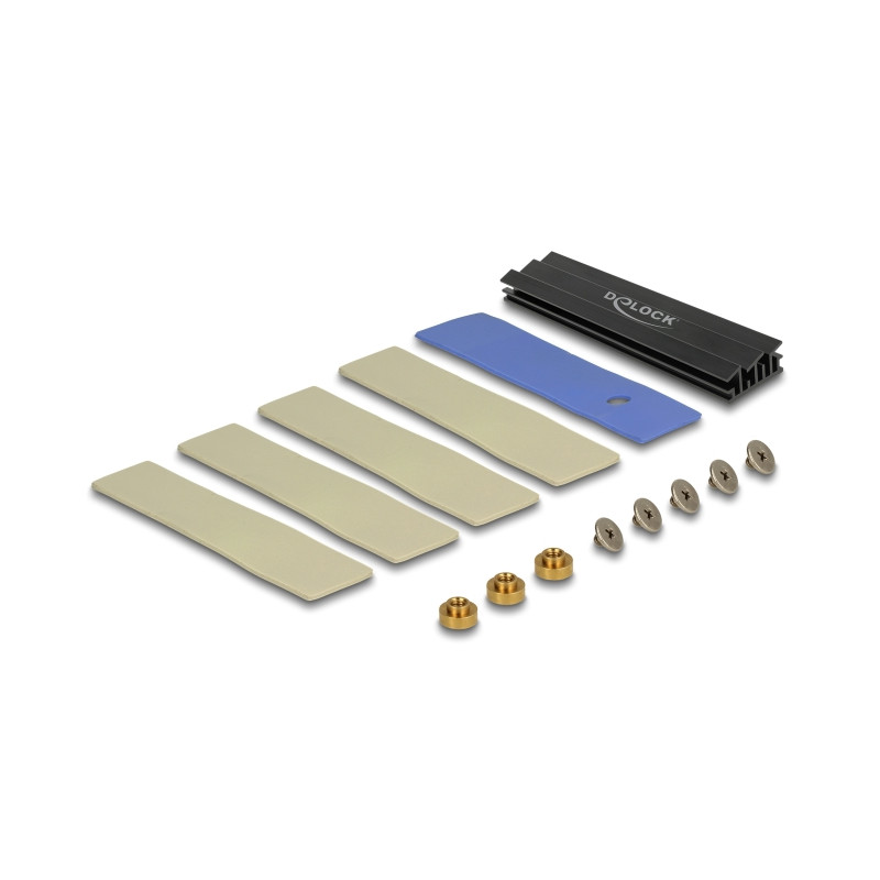 Delock PCI Express x4 Karte - 1 x intern M.2 Key B + 1 x intern NVMe M.2 Key M - Low Profile Formfaktor