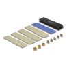 Delock PCI Express x4 Karte - 1 x intern M.2 Key B + 1 x intern NVMe M.2 Key M - Low Profile Formfaktor