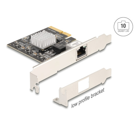 Delock PCI Express x4 Netzwerkkarte 10 Gigabit LAN 1 x RJ45 TN4010