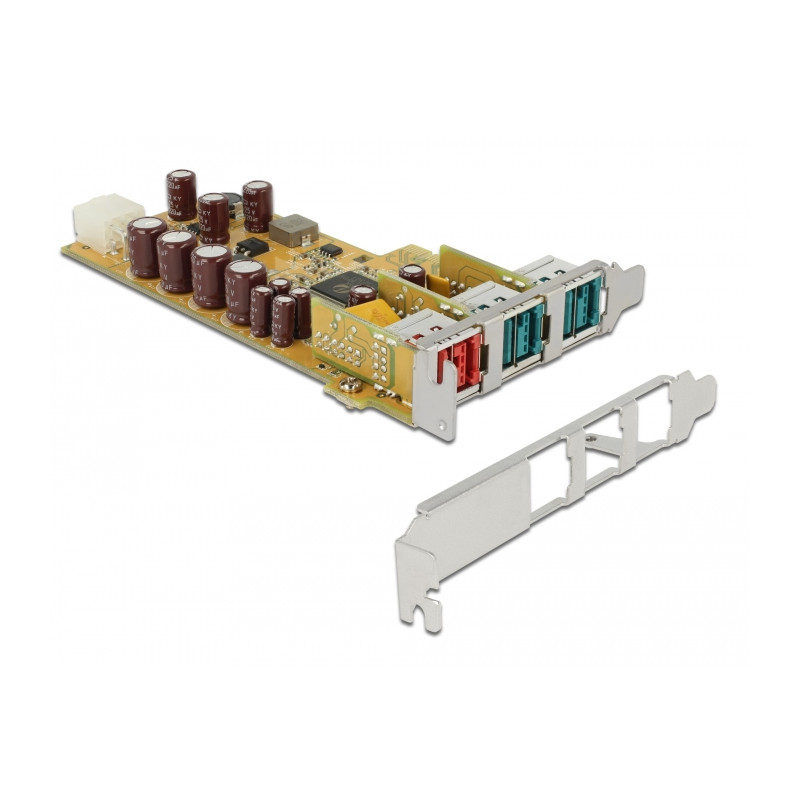 Delock PoweredUSB PCI Express x1 Karte - 1 x 24 V + 2 x 12 V