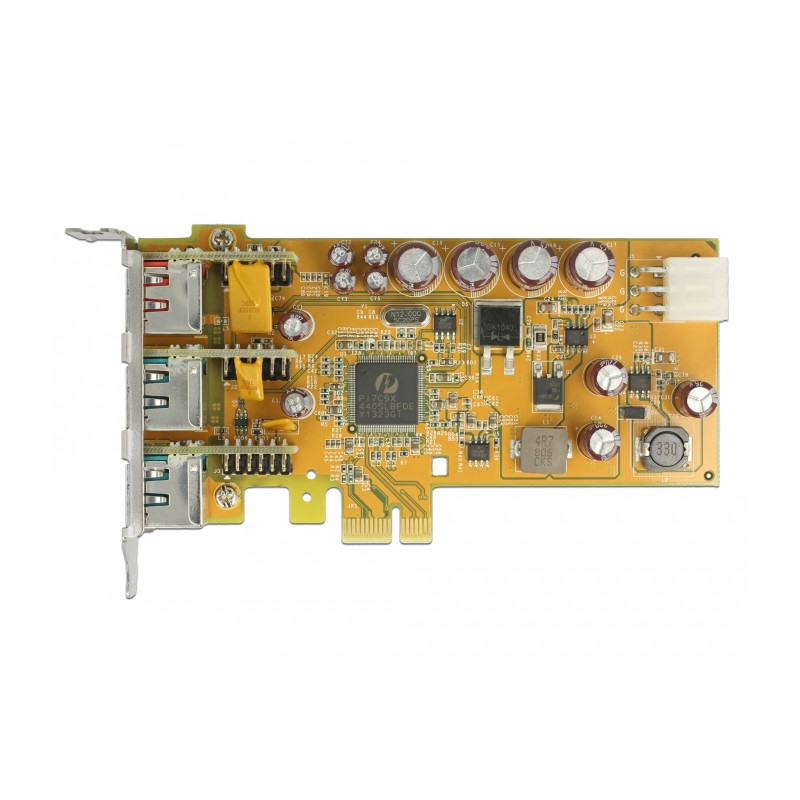 Delock PoweredUSB PCI Express x1 Karte - 1 x 24 V + 2 x 12 V