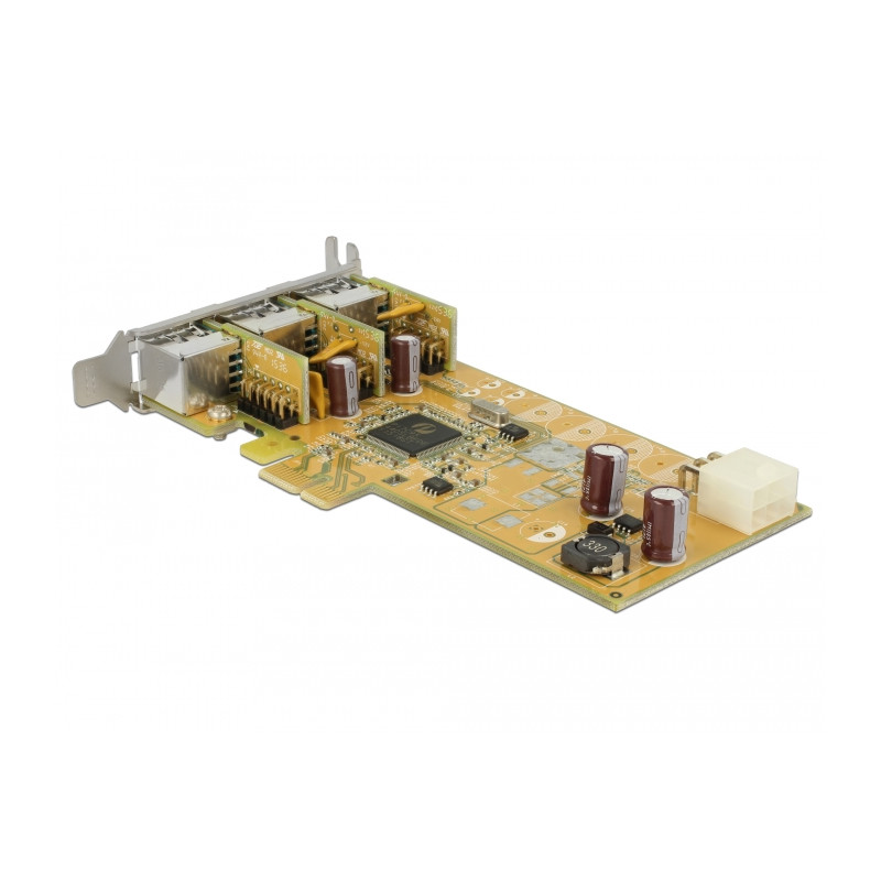 Delock PoweredUSB PCI Express x1 Karte - 3 x 12 V