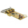 Delock PoweredUSB PCI Express x1 Karte - 3 x 12 V