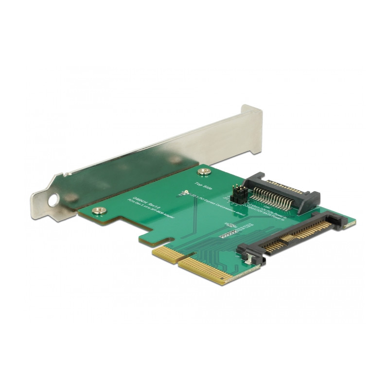 Delock PCI Express x4 Karte - 1 x intern U.2 NVMe SFF-8639 Stecker