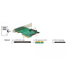 Delock PCI Express x4 Karte - 1 x intern U.2 NVMe SFF-8639 Stecker