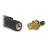 Delock LoRa 868 MHz Antenne SMA Stecker 3 dBi omnidirektional mit Kippgelenk schwarz