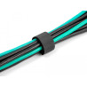 Delock Klettkabelbinder L 180 x B 20 mm schwarz 10 Stück