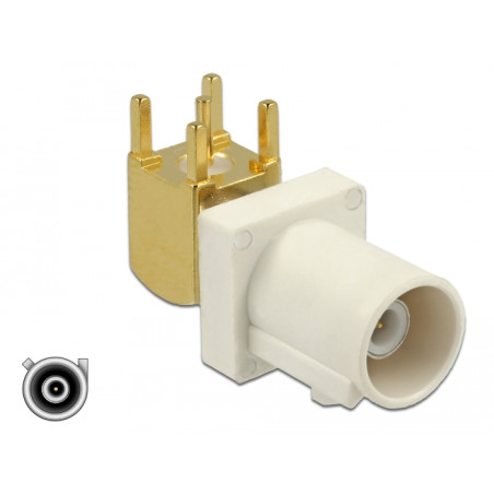 Delock FAKRA B Stecker 90° PCB