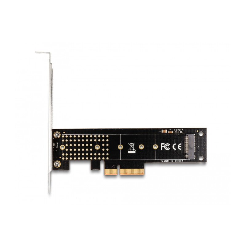Delock PCI Express x4 Karte zu 1 x intern NVMe M.2 Key M 110 mm - Low Profile Formfaktor