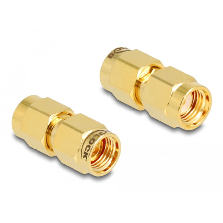 Delock Adapter RP-SMA Stecker zu RP-SMA Stecker