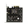 Delock PCI Express x4 Karte - 4 x intern M.2 Key B mit RAID