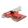 Delock PCI Express x1 Karte - 1 x intern M.2 Key E - Low Profile Formfaktor