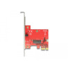 Delock PCI Express x1 Karte - 1 x intern M.2 Key E - Low Profile Formfaktor
