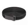 Delock Klettband auf Rolle mit Schlaufe L 5 m x B 20 mm schwarz