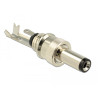 Delock Steckverbinder DC 5,5 x 2,1 mm mit Länge 12,0 mm Hohlstecker Lötversion