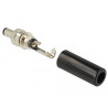 Delock Steckverbinder DC 5,5 x 2,1 mm mit Länge 12,0 mm Hohlstecker Lötversion