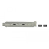 Delock USB 10 Gbps Slotblech mit 2 x USB Type-C™ Port