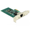 Delock PCI Express x1 Netzwerkkarte Gigabit LAN 1 x RJ45 i210