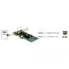 Delock PCI Express x1 Netzwerkkarte Gigabit LAN 2 x RJ45 i82576